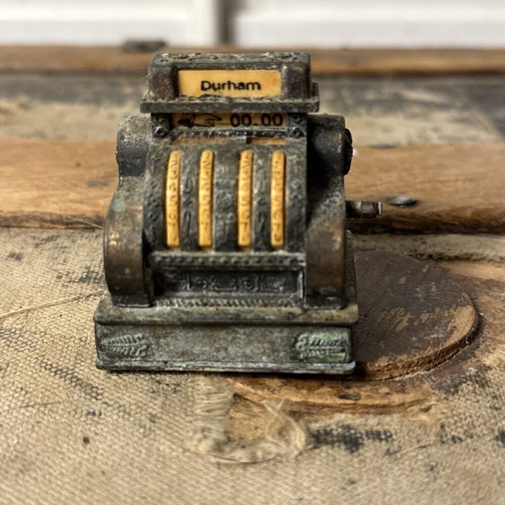 Vintage Mini Cash Register ~ DURHAM INDUSTRIES